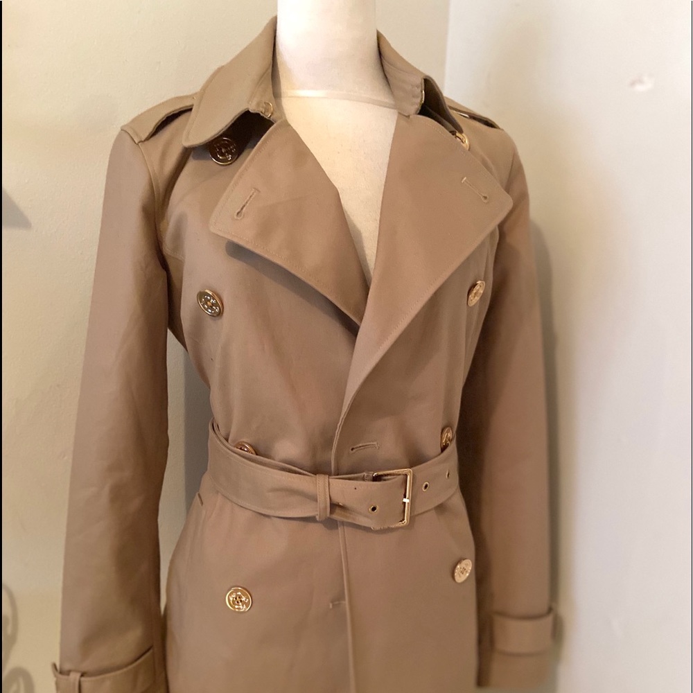 NWOT C. Wonder Trench coat/blue lining